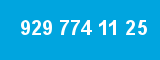 929 774 11 25